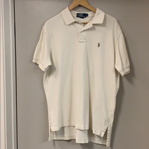Cream Polo by Ralph Lauren